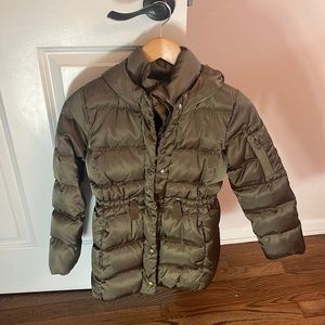 Girls gap kids puffer coat